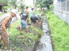 Waspada Banjir, Warga Di Gorontalo Bersihkan Drainase