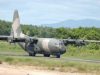 Pesawat Hercules Bantu Distribusi Sembako di Papua