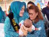 Kunjungi Tiga Posyandu di Ambon, Widya Ajak Orang Tua Rutin Bawa Balita ke Posyandu