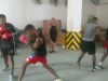 Atlet Tinju Asal Tanimbar Gelar Latihan Teknik Ringan Jelang Tanding di POPMAL IV