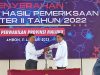 Pj Wali Kota Ambon Terima LHP Semester II Tahun 2022 dari BPK RI