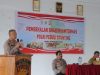 Kapolres Kepulauan Tanimbar Buka Giat Pembekalan Bhabinkamtibmas POLRI Peduli Stunting