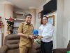 Laporkan Progres Riset Tsunami di Kota Ambon, Tim TDMRC Diterima Pj. Wali Kota