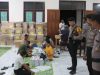 Jamin Pelipatan Surat Suara Aman, Satgas OMB Polres Kepulauan Tanimbar Sambangi KPU