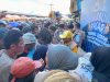 Serbu Pasar Mardika Kota Ambon di Akhir Kampanye, Totalitas Relawan Prabowo Gibran