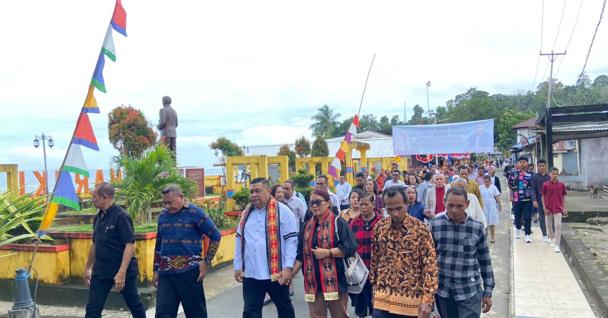 Ririmasse Disambut Meriah Saat Pulkam ke Haruku-Sameth Minta Doa Restu ...