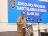 Sabirin Buka Konsolidasi Pencapaian Target Realisasi Investasi