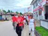 Wujudkan Mens Sana In Corpore Sano, Lapas Wahai Gelar Fun Walk