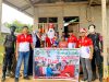 Perankan Tokoh Santa Claus, Lapas Wahai Tebar Sukacita Natal Bagi Anak-anak Desa Solea
