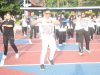 Kakanwil Ditjenpas Maluku Optimalkan Kesehatan Jasmani Pegawai Melalui Senam Bersama